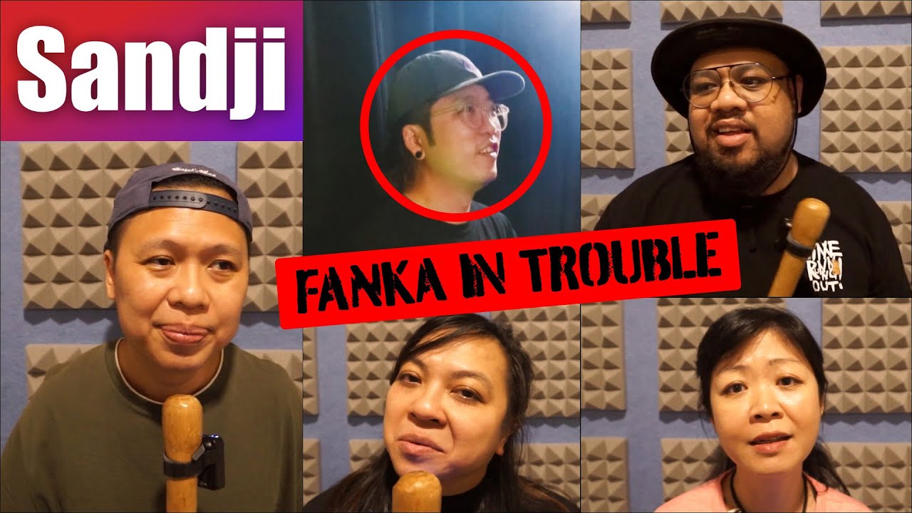 First time learning rhythm Sandji - Fanka in Trouble!