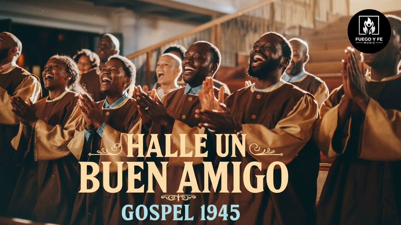 Halle Un Buen Amigo | Gospel Soul Poderosos Que Toca El Alma| Himnos Clasicos 1940s