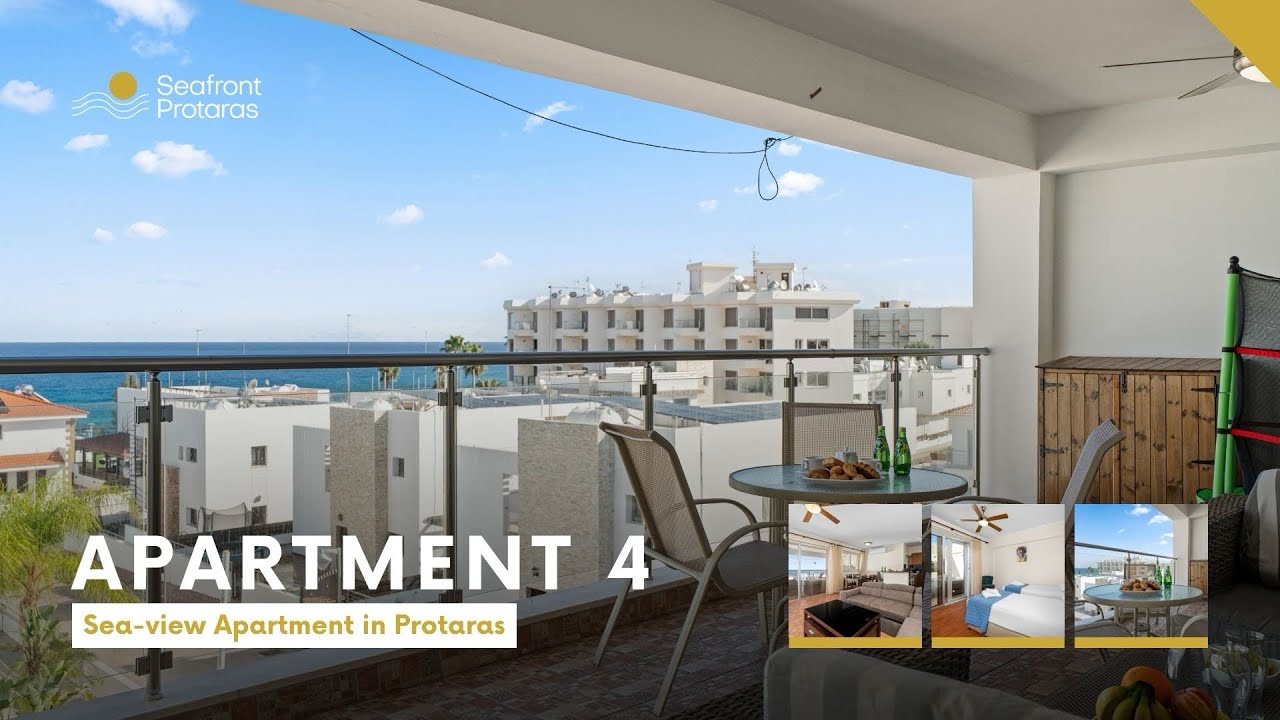 APARTMENT 4 - Comfort and Breathtaking Views in Protaras 