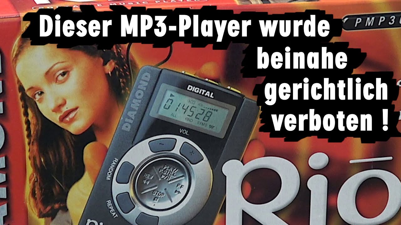 Fast gerichtlich verboten - Diamond Rio MP3 Player PMP300