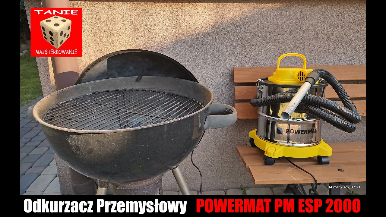 Separator Popiołu POWERMAT PM-ESP-2000 - Przygotwanie Grilla do Sezonu Letniego :)