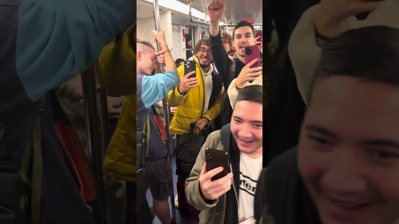 I RICCHI E POVERI NELLA METRO DI MILANO ❤️❤️🇮🇹