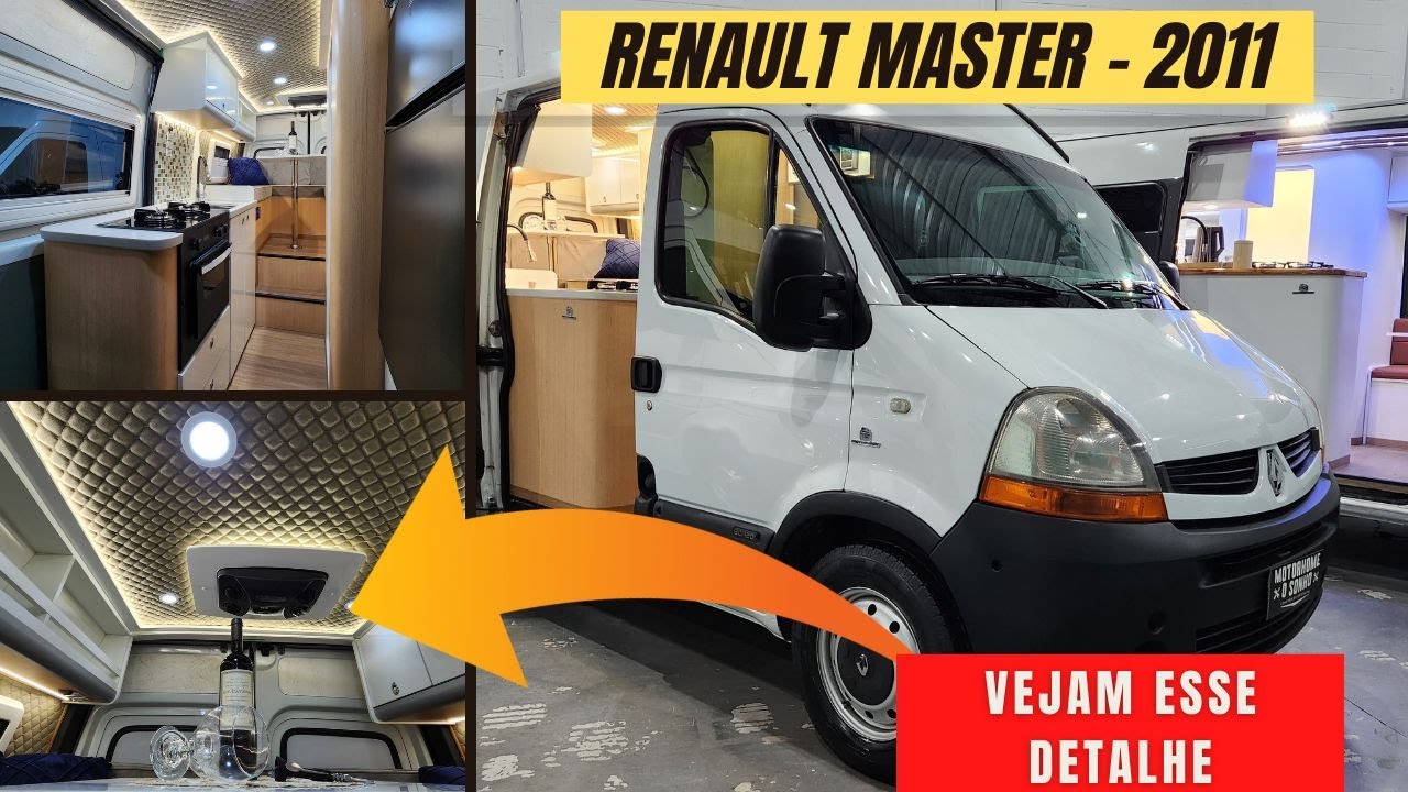 RENAULT MASTER 2011 MOTORHOME (VENDIDA) POR R$ 230 MIL - [MOTORHOME O SONHO]