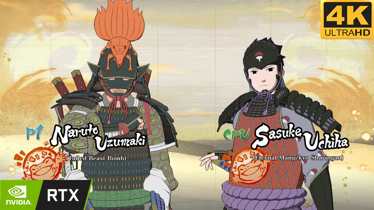 NARUTO VS SASUKE || NARUTO X BORUTO Ninja STORM|| ULTRA HARD Gameplay (4K 60FPS HIGH SETTINGS)