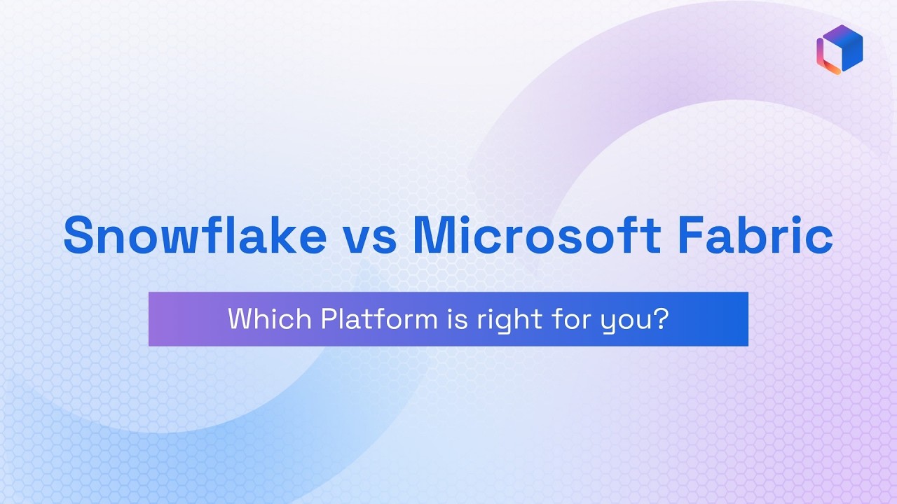 Snowflake vs. Microsoft Fabric &mdash; Which One Wins for AI & Data?
