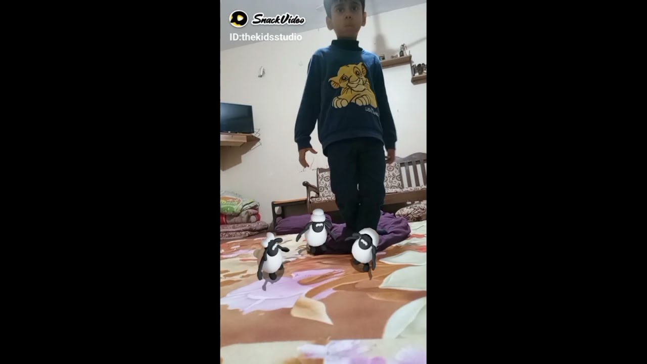New snake filter || interesting video || The kids studio