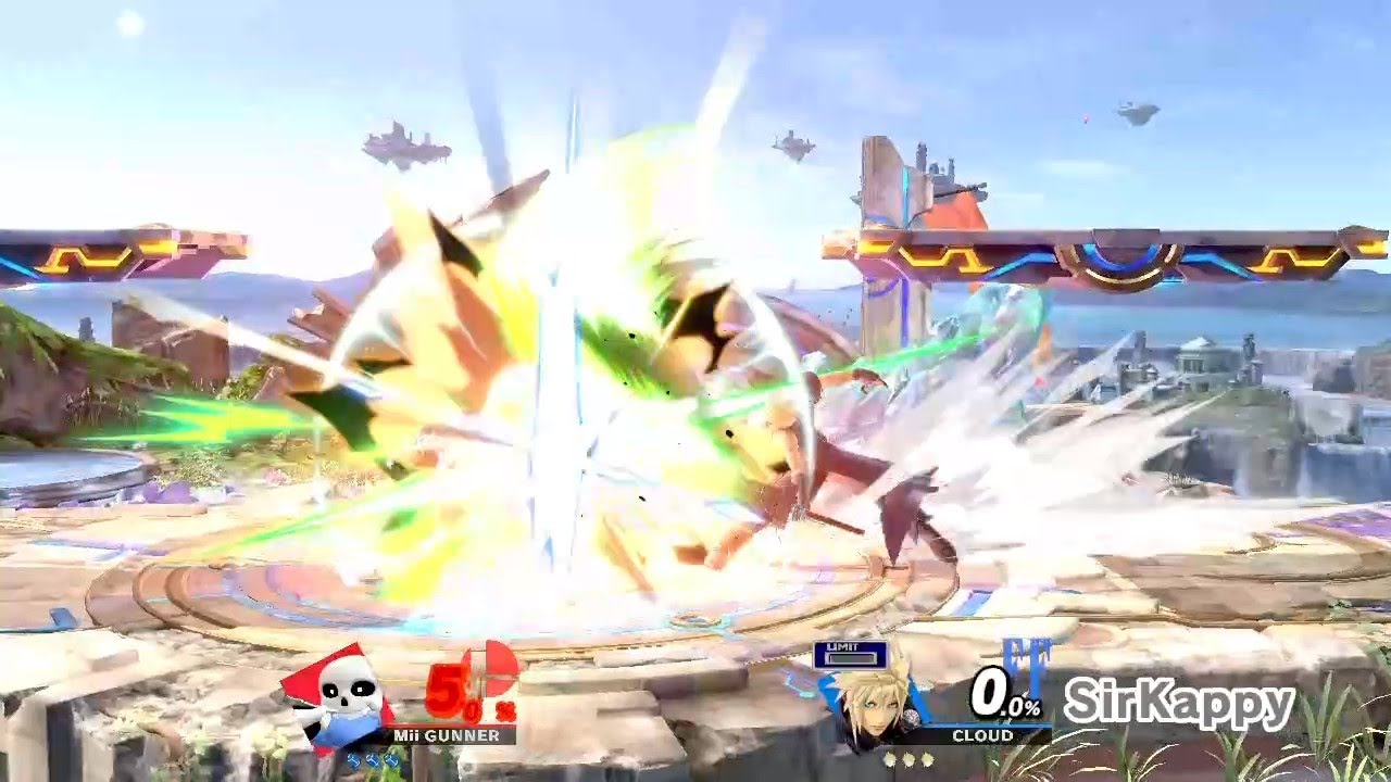Super Smash Bros Ultimate - When you Fight Sans You're Gonna Have a Bad Time