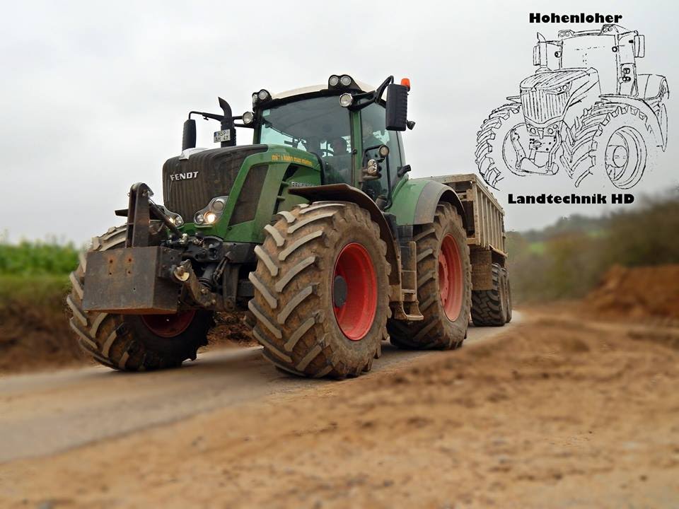 Erde fahren extrem im schönen Taubertal