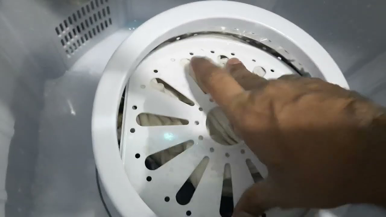 DEVANTI PORTABLE WASHING MACHINE SPINNING BASKET ISSUE SIMPLE FIX