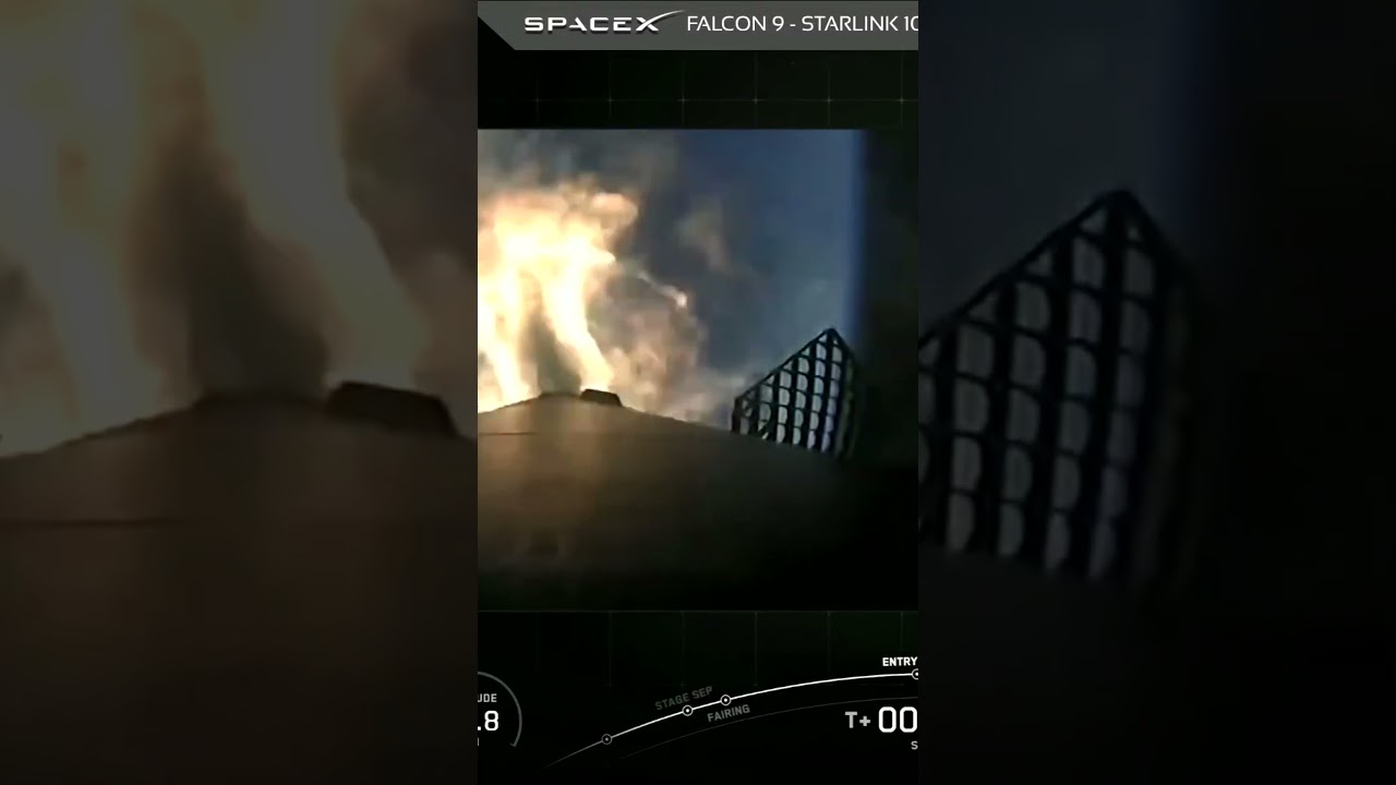 Stage One Entry Burn - Starlink 10-33 - March 19, 2026