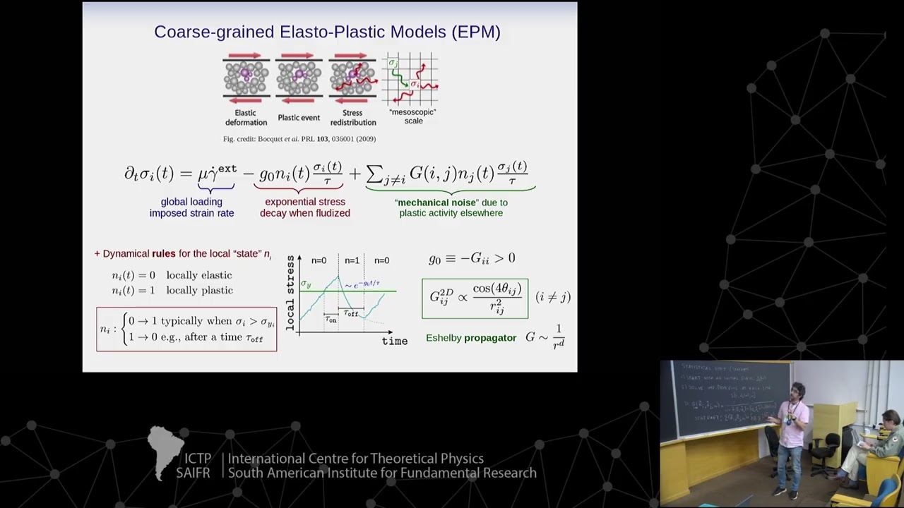 Ezequiel Ferrero: Driven Disordered Systems - Class 3