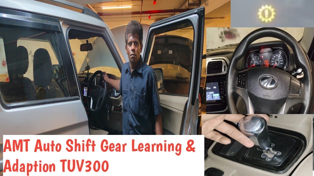 Mahindra TUV300 Auto Shift (AMT) Gear Adaption & Learning Procedure 🚙 | DTC Code P0078