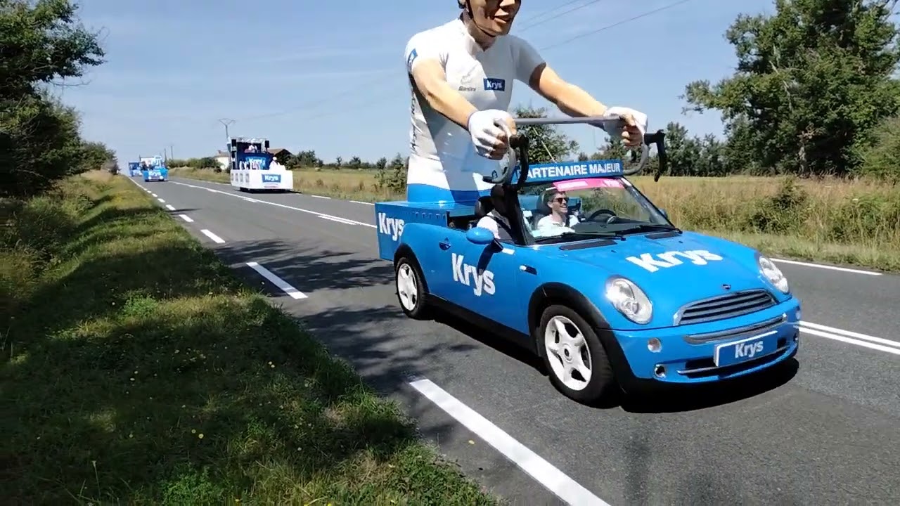 caravane publicitaire tour de France 2023