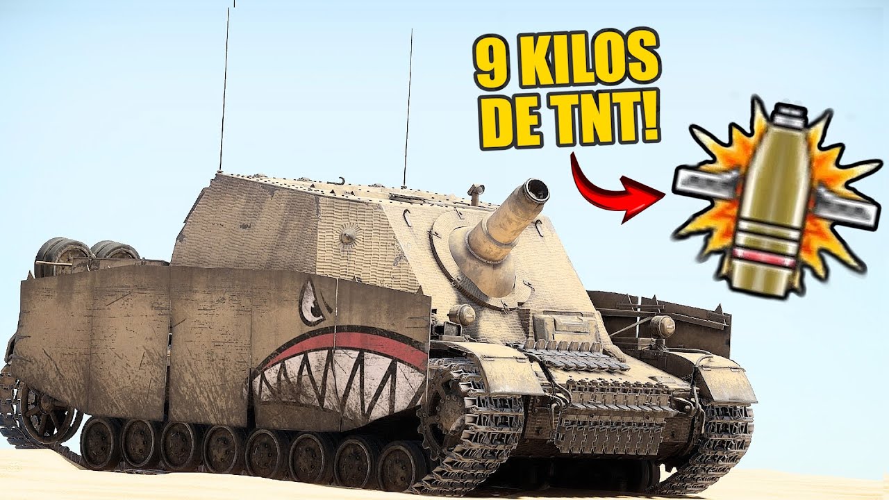 Esse Incrivel Tanque da 2 GM usa um MORTEIRO GIGANTE Como Canhao - Warthunder PT - BR
