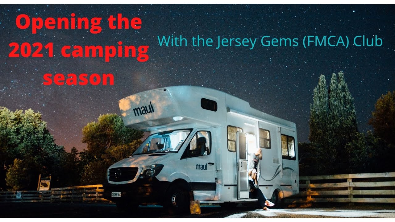 Opening of the 2021 Camping & Glamping Season with the Jersey Gems FMCA