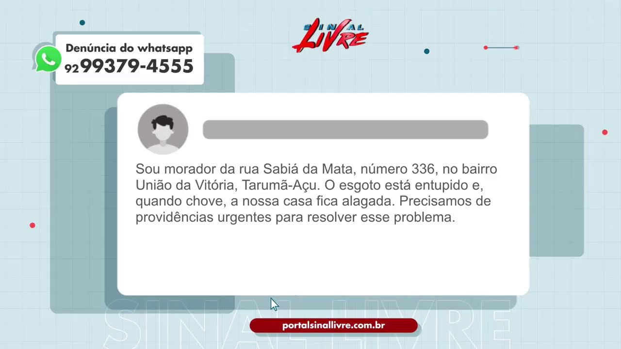 Programa Sinal Livre TV - 25/03/2026