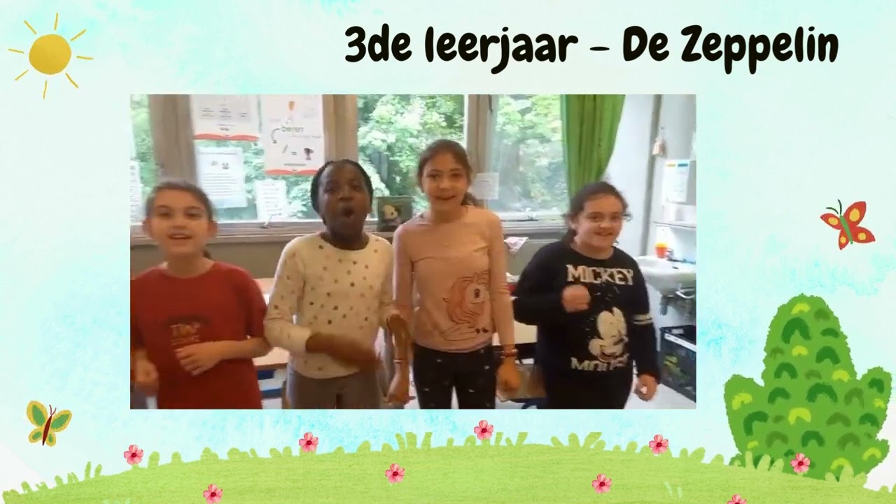3de leerjaar De Zeppelin SF
