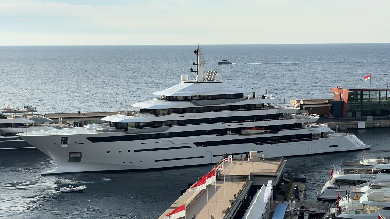 ARRIVALS of SUPERYACHT  1 DAY BEFORE the PRESTIGIOUS MONACO YACHT SHOW 2024@emman25MC