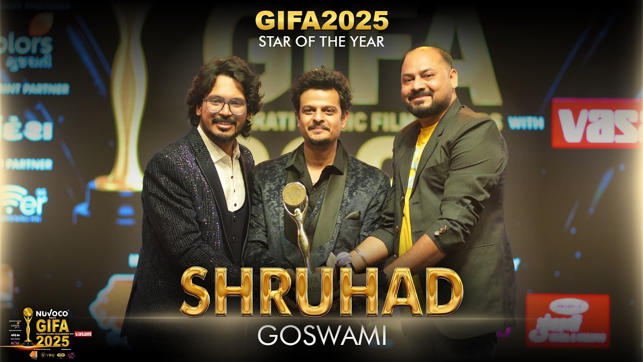 🏆 Nuvoco GIFA Star of the Year 2025 Winner | Shruhad Goswami | Laalo &ndash; Krishna Sada Sahaayate.