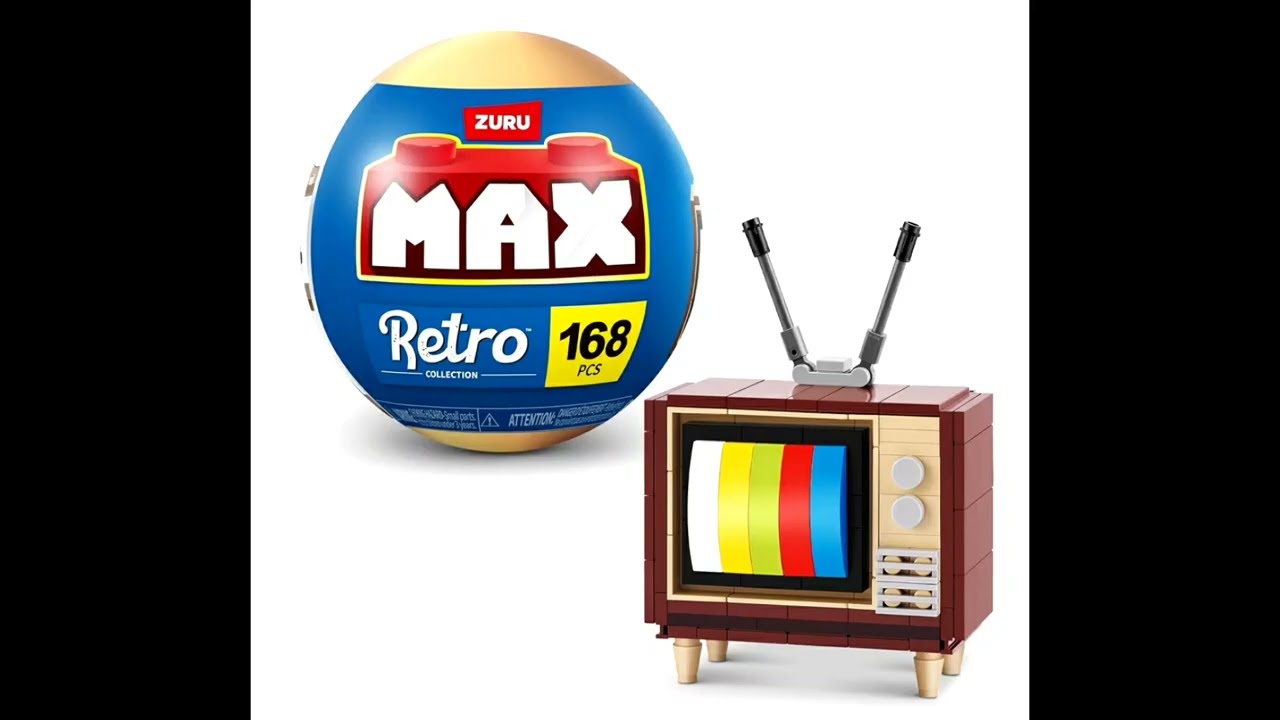 MAX Premium Retro Building Bricks Collection  The television page 5 solved 