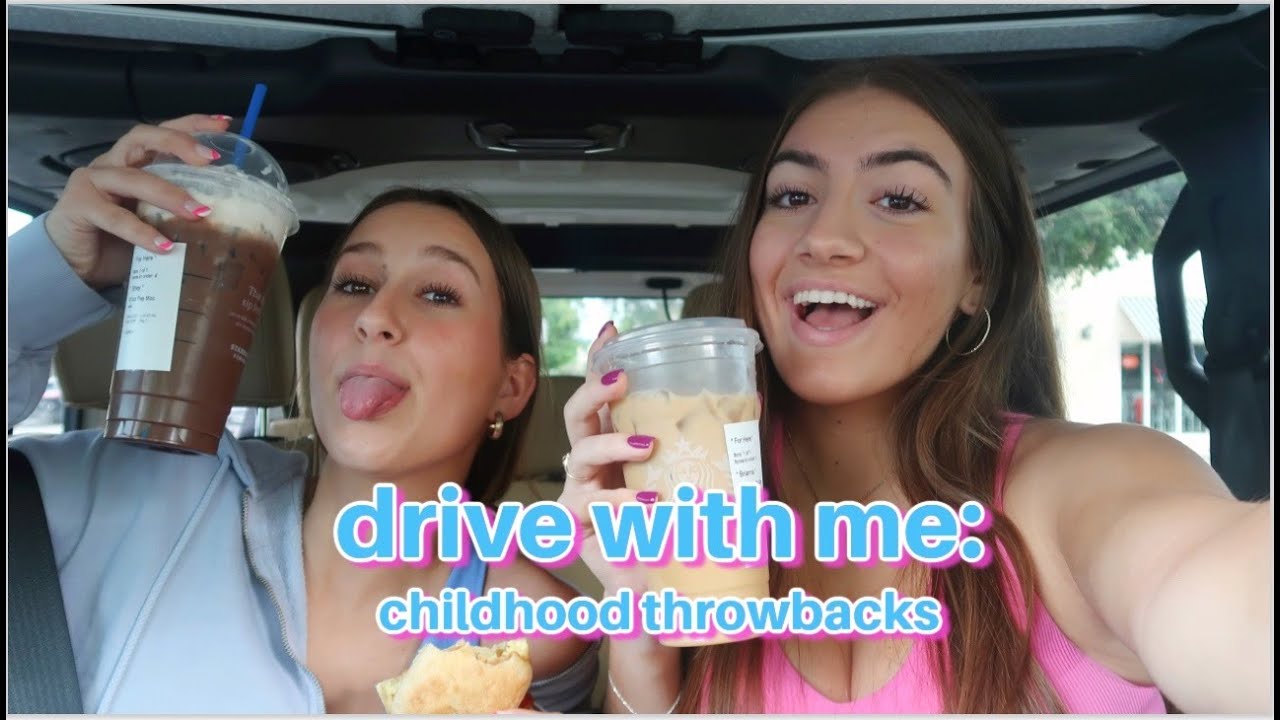 Drive with me: childhood throwbacks playlist!
