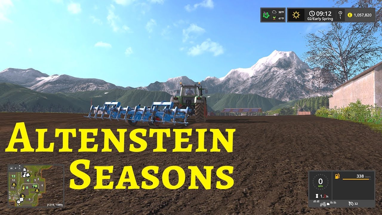 ALTENSTEIN | New Map | New DLC | New Start | Farming Simulator 2017 #1