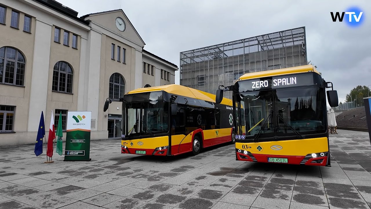 Telewizja Wałbrzych - Autobusem wodorowym pojedziemy w lutym