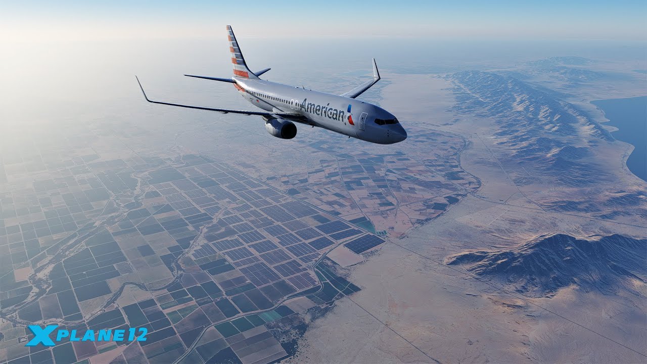 Mas que aproximação é essa em San Diego?! ZiboMod, X-Plane 12.2 AAL 1324