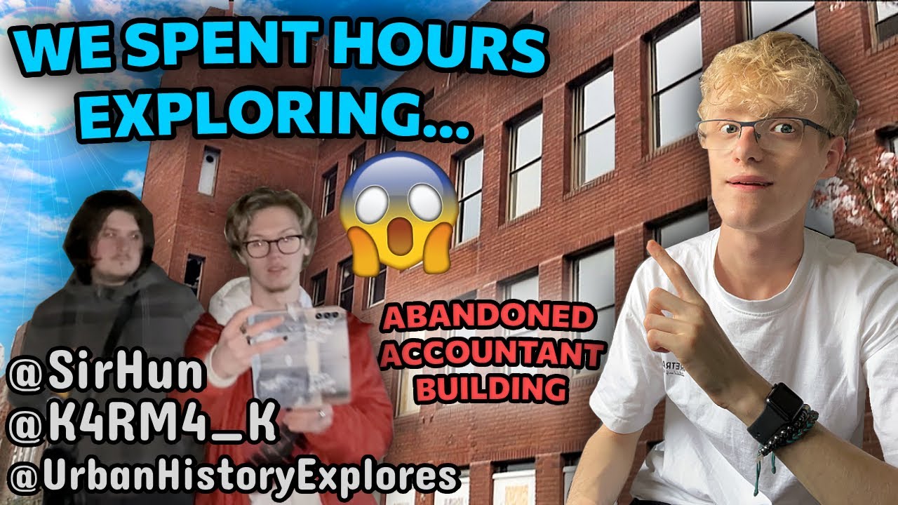 WE EXPLORED AN ABANDONED ACCOUNTANT BUILDING!