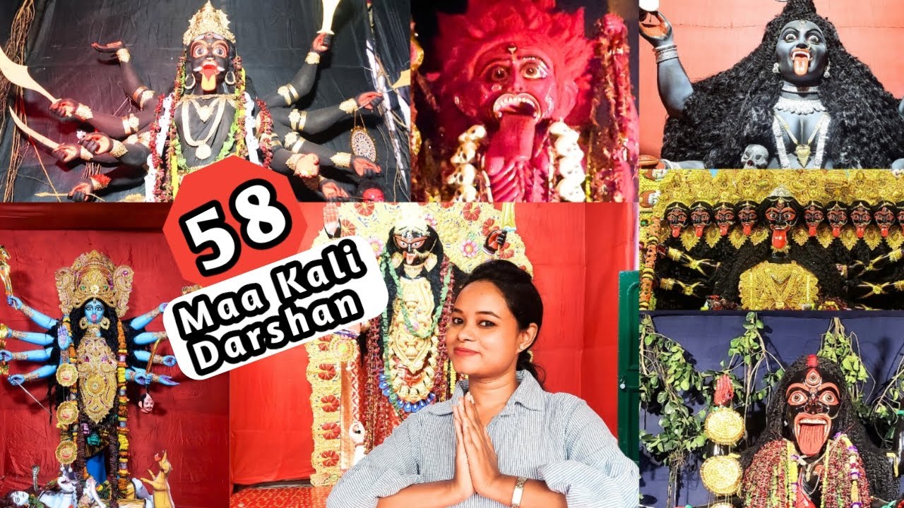 58 MAA KALI Darshan😱 Kolkata CHETLA Area Kali Puja 2024 || Chandana Das Vlogs