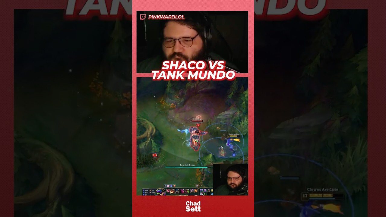 AP Shaco vs Full Tank Mundo #leagueoflegends #leagueoflegendsclips