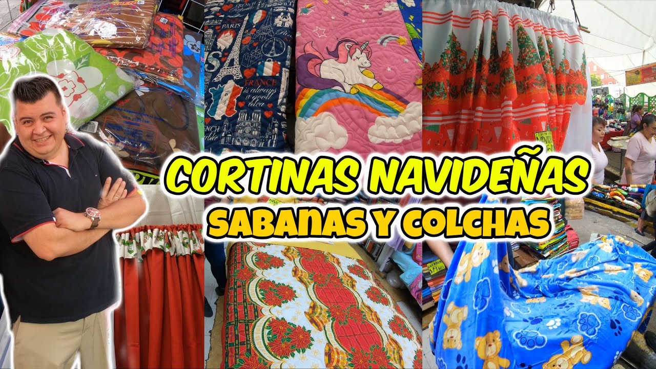 CORTINAS NAVIDEÑAS para cocina🎅🪟 ¿donde comprar EDREDONES para Cama?🛌