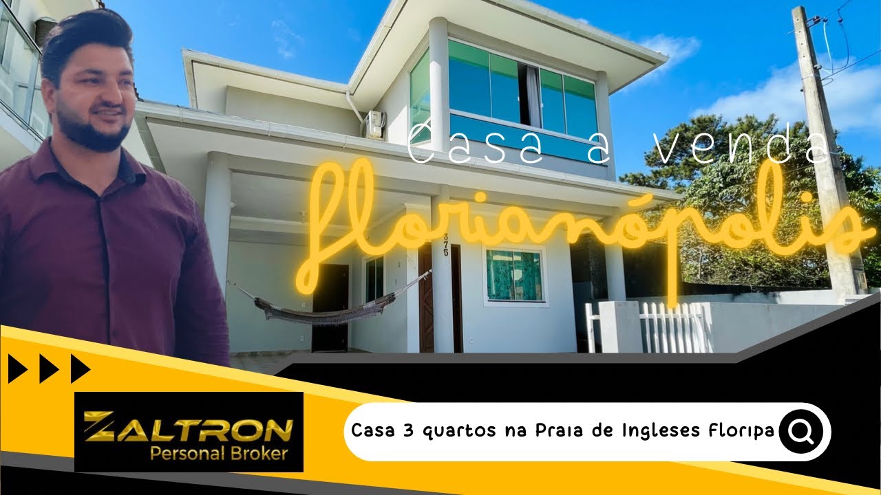 CASA DOS SONHOS NA PRAIA DOS INGLESES: 3 QUARTOS, PISCINA AQUECIDA E ESPAÇO GOURMET!