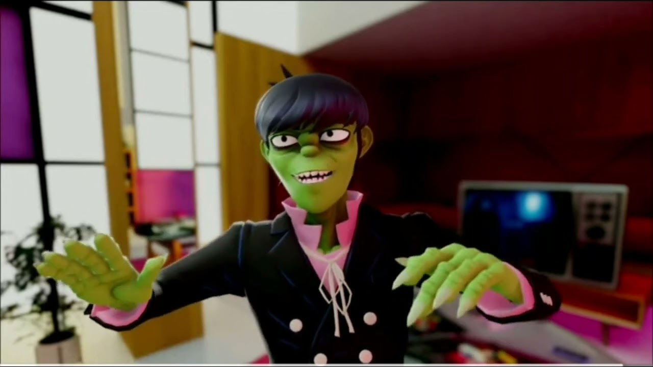 Murdoc explains his Skin Colour (Gorillaz Live Stream Cracker Island)