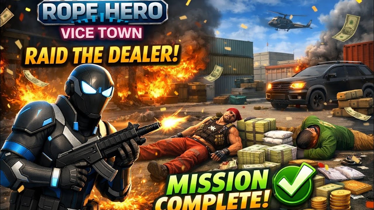Rope Hero : Vice Town | Episode #1