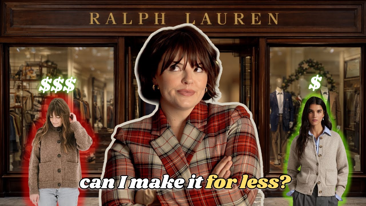 Designer or Dupe? Can I KNIT the Ralph Lauren Look For Less? $ | DIY or BUY | aka Nora Knits