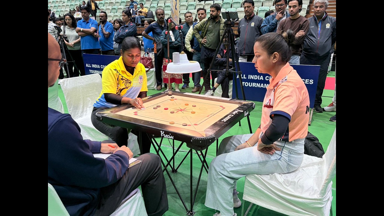 WTC || QF || RSB MUMBAI VS. RSB CHENNAI - All India Civil Services Carrom Tournament 2025-26, Delhi