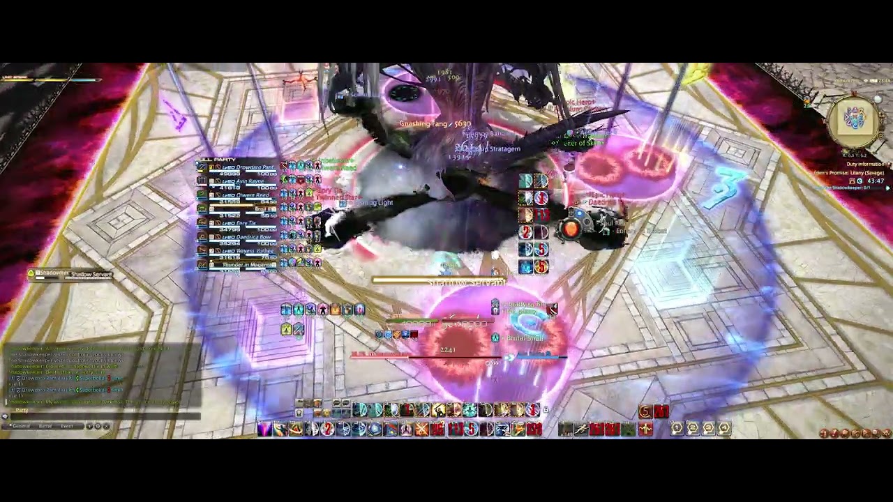 FFXIV [E10S Litany/Shadowkeeper| MIL No Echo] Blind Clear GNB POV