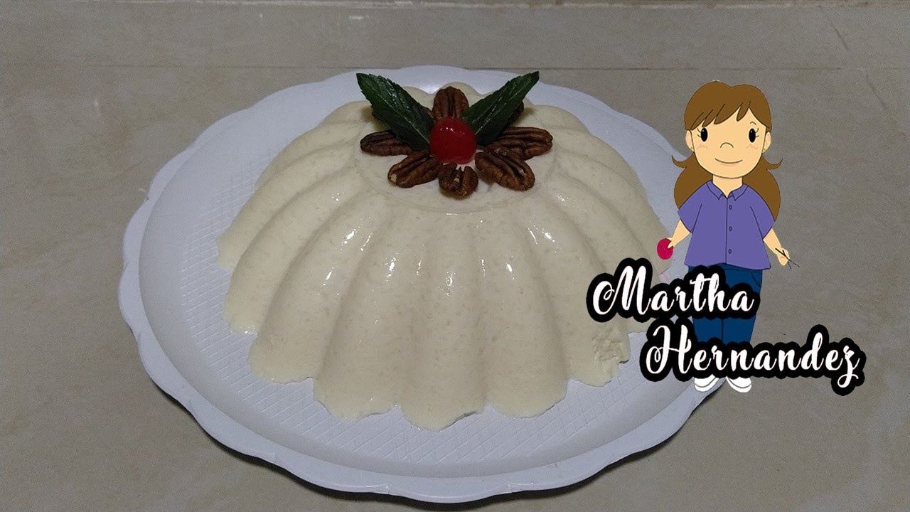 Cremosa Gelatina de Arroz con Leche