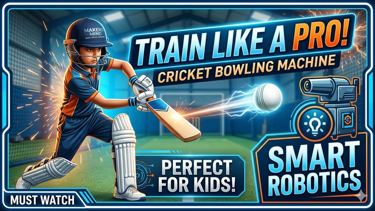 Tutorial in Hindi for DIY cricket bowling machine| #cricket #bowling #machine #diy | #viral #video