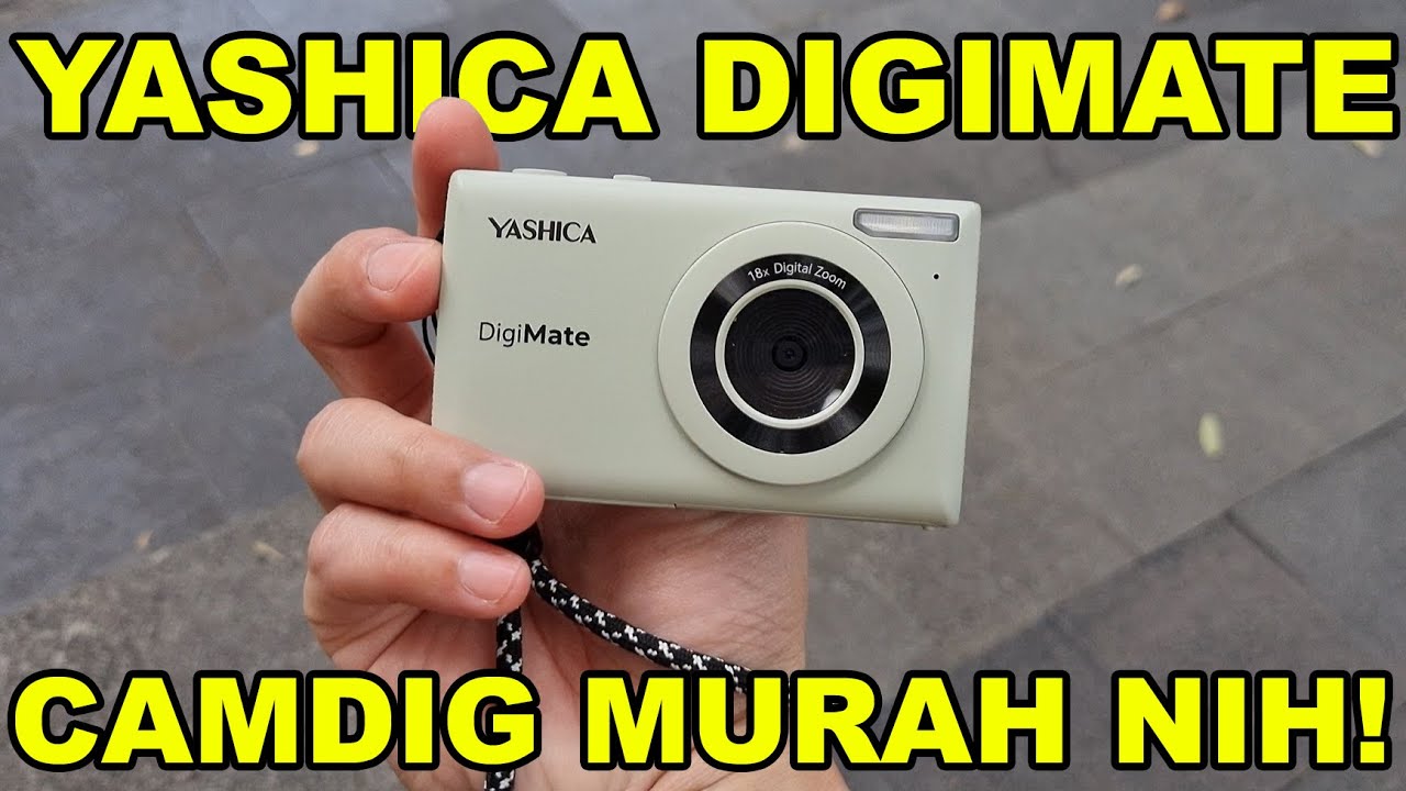 REVIEW YASHICA DIGIMATE, DIGICAM MURAH DARI BRAND LEGENDARIS!