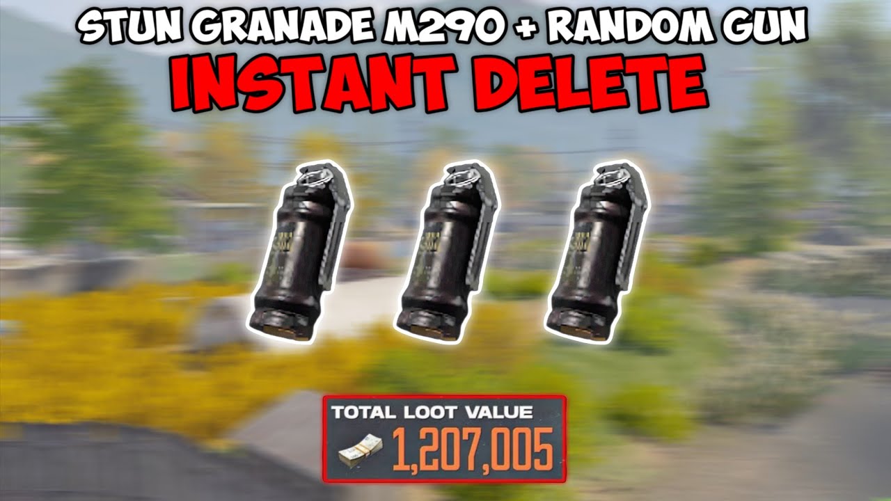 Stunt granade M290 + Random gun = Broken Loadout | arena breakout 