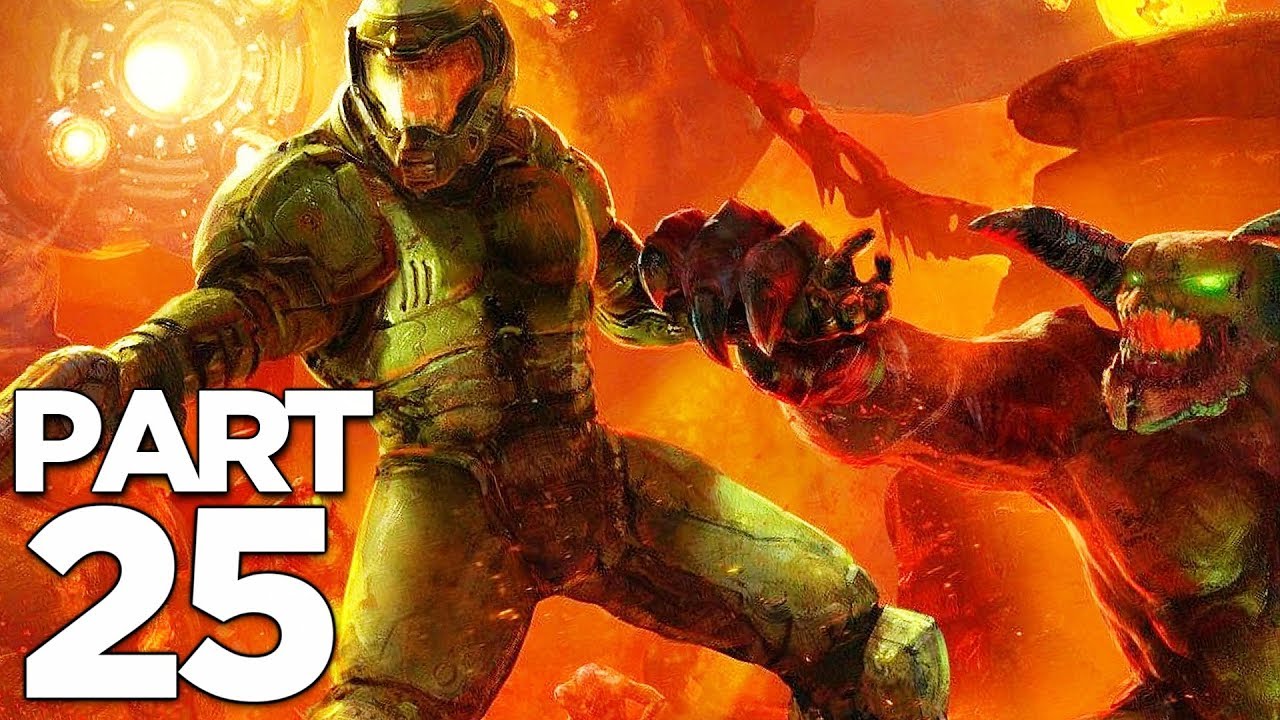 DOOM ETERNAL Walkthrough Gameplay Part 25 - NEKRAVOL 2 (FULL GAME)