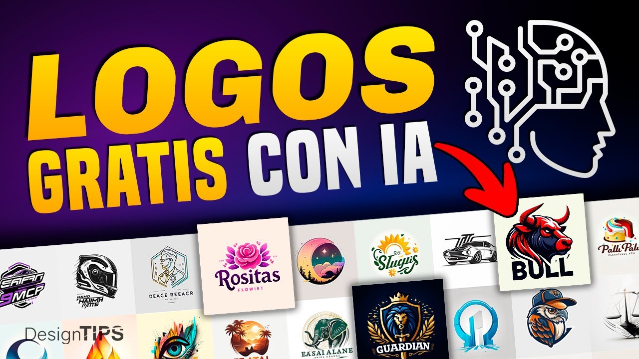 Cómo crear LOGOS INCREÍBLES con Inteligencia Artificial [ GRATIS ]