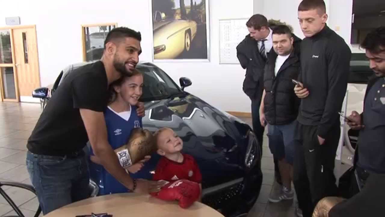 News: Amir Khan talks AK Foundation at launch of new Mercedes