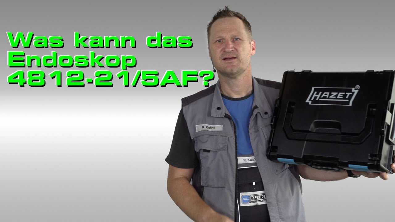 Wie gut ist das HAZET Endoskop 4812-21/5AF