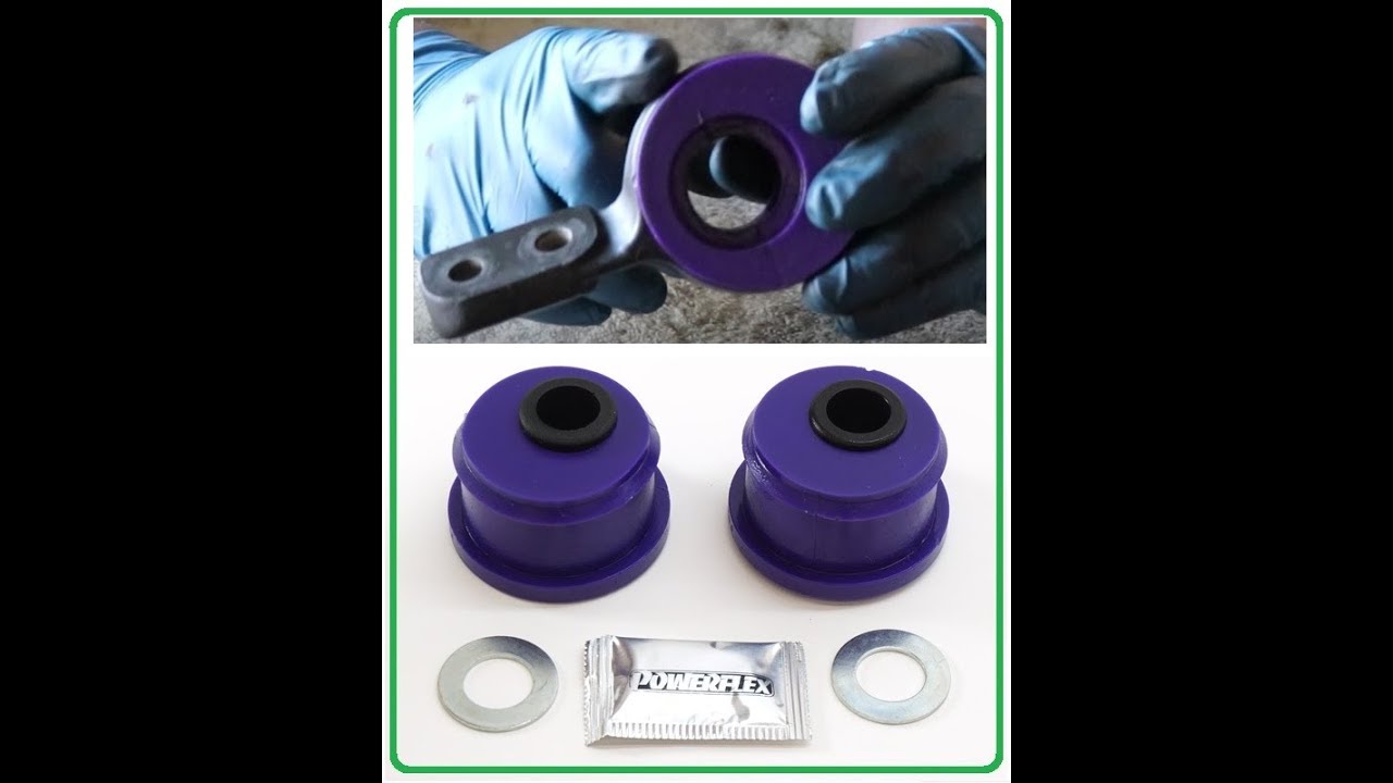 How to change BMW E36 M3 Front Control arm bushings