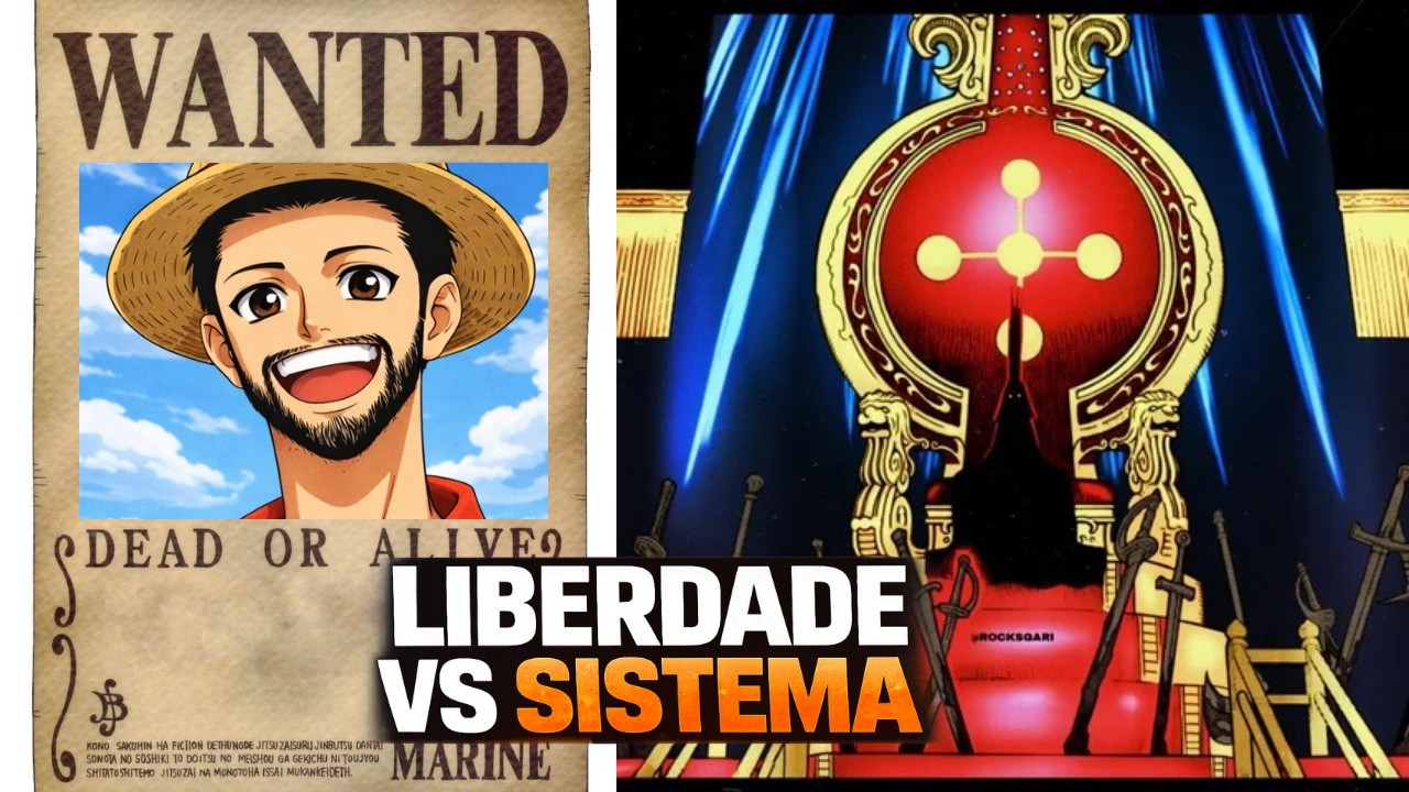 Por Que a Bandeira do Luffy Está em Protestos Reais (e Não em Convenções de Anime)#OnePiece #Luffy