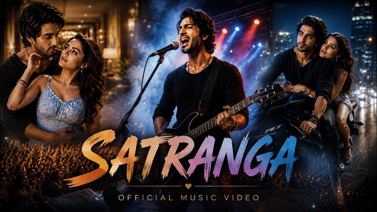 Satranga | Official Music Video | Bollywood Love Song 2026