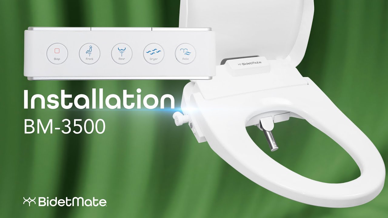 Installation BidetMate 3500 Series  #bidet #installation #diy #bidetmate #install
